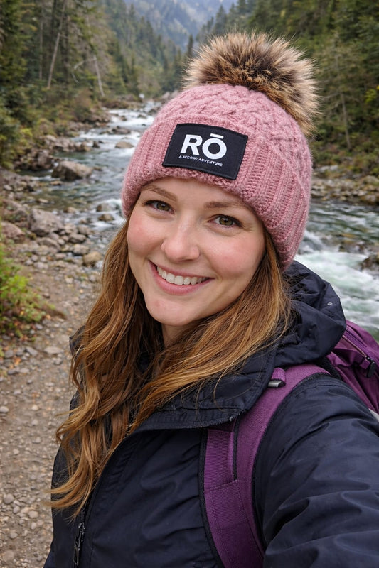 RŌ Summit Beanie - Bobble (Pink)