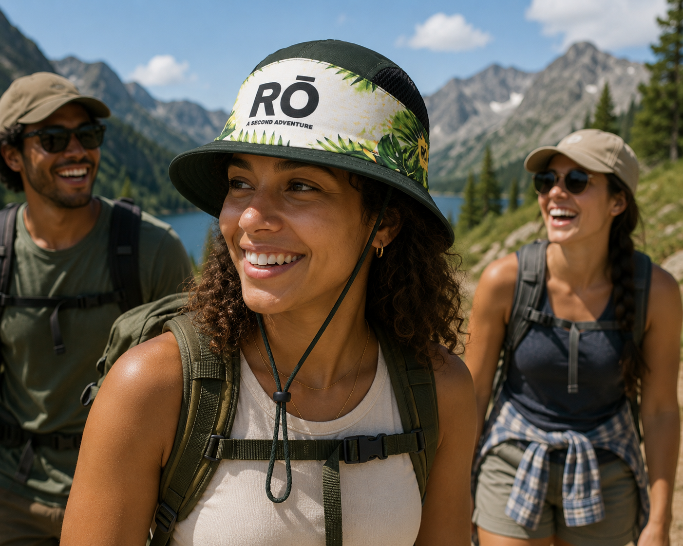 RŌ Renew Explorer Floral Bucket Hat