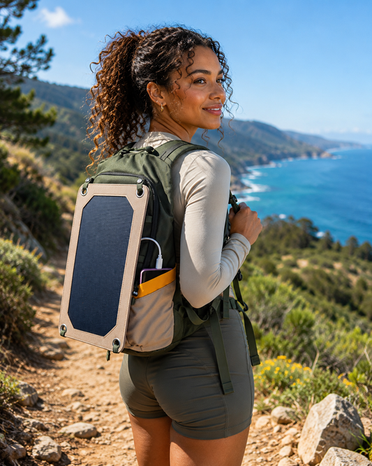 RŌ PowerTrail Pack (13L) - includes Solar Panel