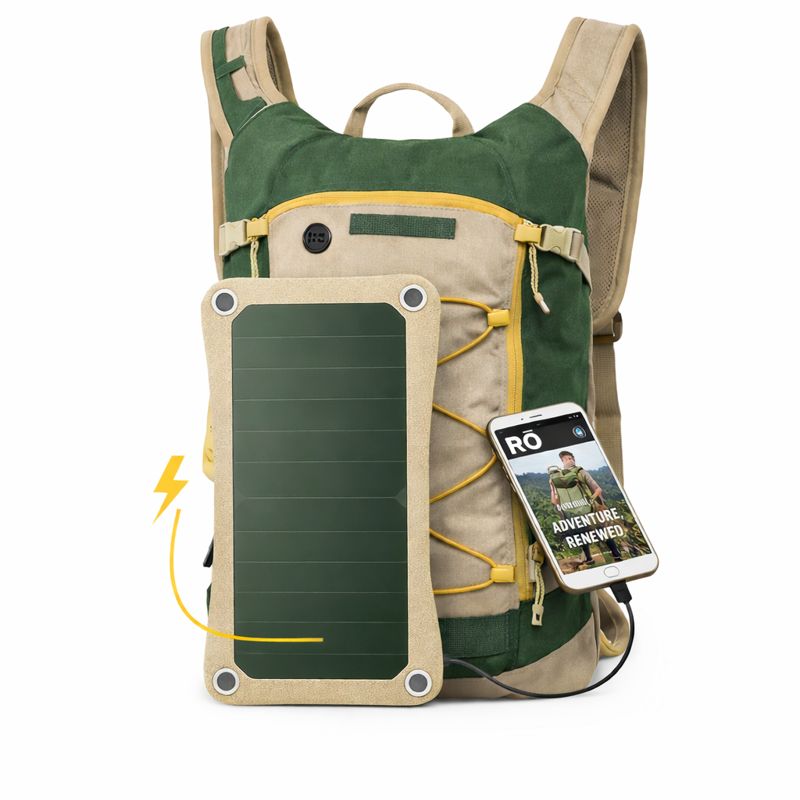 RŌ PowerTrail Pack (13L) - includes Solar Panel