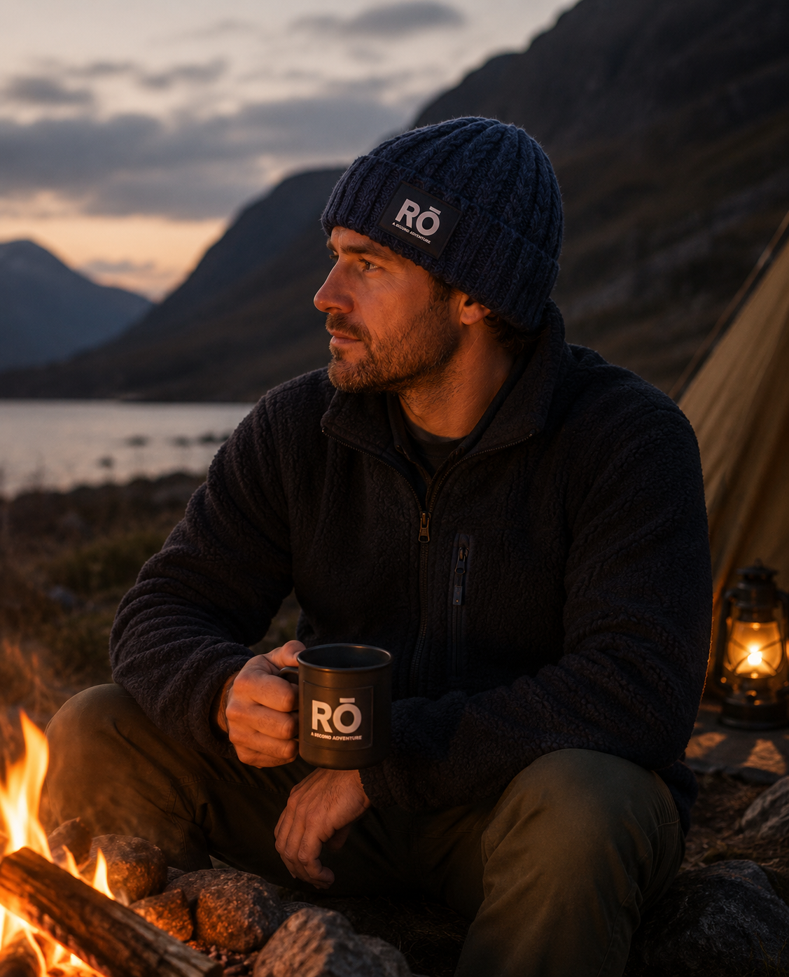 RŌ Summit Beanie - No Bobble (Navy)