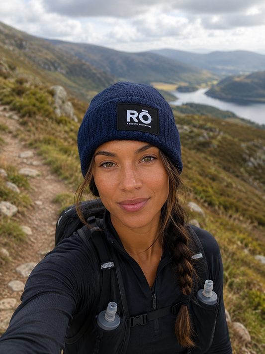 RŌ Summit Beanie - No Bobble (Navy)