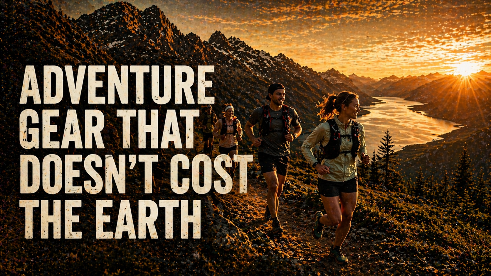 Hiking trail running gear